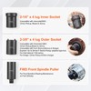 VEVOR Spindle Nut Socket Tool Kit - 1/2 inch Drive