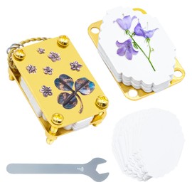 KCMOSGI Micro Flower Pressing kit, Preservation kit for Pressed Flower Plants (Shamrock)