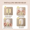 Gaoding 5 in 1 Bottle Scrubber Brush, Multifunctional Bottle Brush,