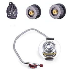 BULIN Adapter (Trangia Storm Cooker Compatible) Storage Case with 2 CB Converter Adapters
