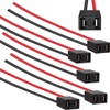 DKARDU 5PCS H7 Female Wire Connector Pigtail Wiring Harness Socket