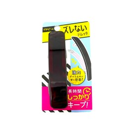 Gachipin® No-Slip Barrette, Corner Glossy Barrette (Brown)