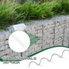Yaocom 24 Pcs 39.4" x 2" Gabion Cages Spirals 9ga