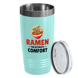 Ramen Lover Teal Edition Viking Tumbler 20oz - The ultimate comfort - Food Lovers chicken pumpkin vegan pantry spicy noodles