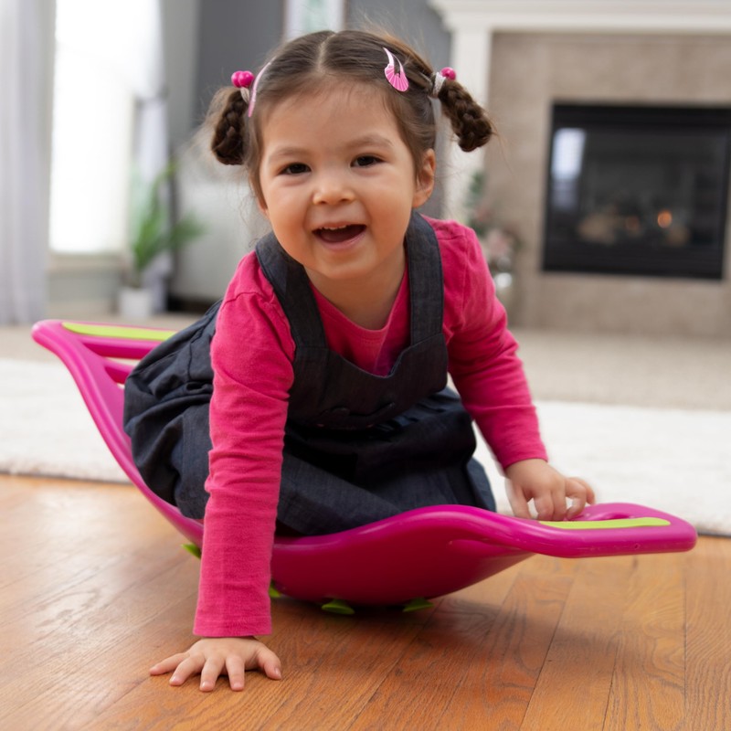 Fat Brain Toys Teeter Popper, Indoor Toddler Sensory Toys for