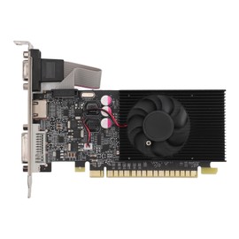 GT210 1GB DDR3 64BIT Gaming Graphics Card Support HD Multimedia Interface DVI VGA Interface PCIE Graphics Card with Fans