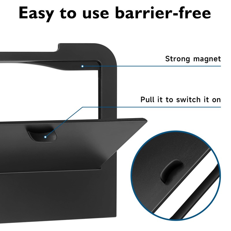 BIBLOZ Hidden Storage Box and Center Console Armrest Organizer for