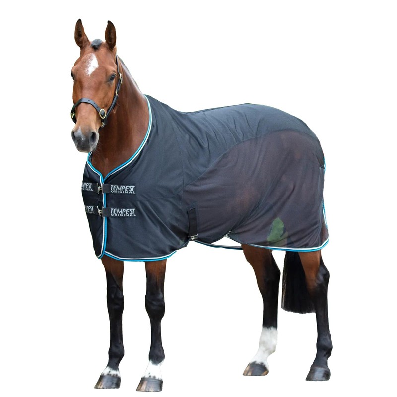 Shires Tempest Original Fleece Mesh Cooler / Travel Rug (5'9",