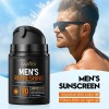 Protector Solar Para Hombre, Aclarante, No Graso, Spf 90
