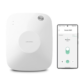 Airversa Smart Waterless Essential Oil Diffuser Scent Air Machine with 12A1V Power Adapter for Large Rooms Spaces Home and Commercial Use, Up to 2000 sq ft 400 mL Capacity Scent Diffuser, White ANA