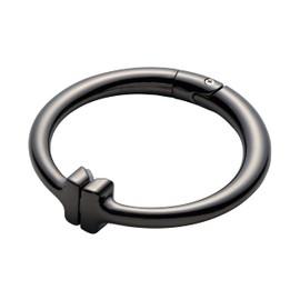 iHELIA Purse Hook Hanger for Table (Signature) - Premium Bag Holder w/ 90, 180 Degree Rotatable Function Design (Black)