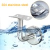 ZUZGO Handrail Holder Stainless Steel Handrail Support Handrail Attachment for