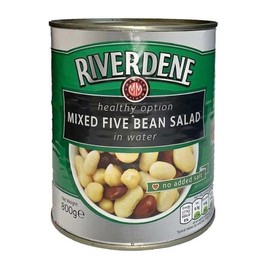 Riverdene - Five Bean Salad - 800gm - (Pack of 6)