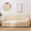 Sofa Cover with Armrests, 1 Cover for 1- to 3-Seater