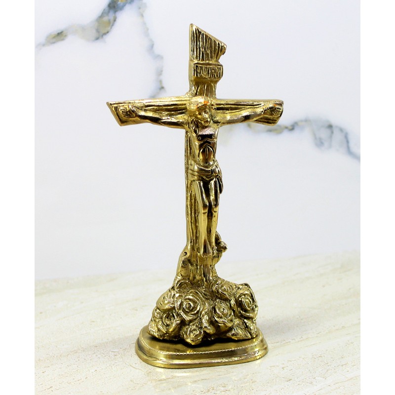 StonKraft Brass Jesus Christ - Jesus Cross - Idol Statue