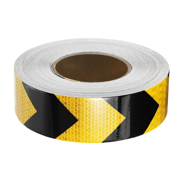 PATIKIL Reflective Tape, 1 Rolls Waterproof PVC High Visibility Marking