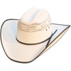 STARS & STRIPES Ashton Straw Hat (59), Natural white