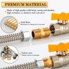 24Pcs Brass Pipe Fittings, NPT Adapter, Hex Bushing Fitting, Reducer