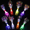 24PCS Music Party Favors Finger Lights for Kids, Goodie Bag