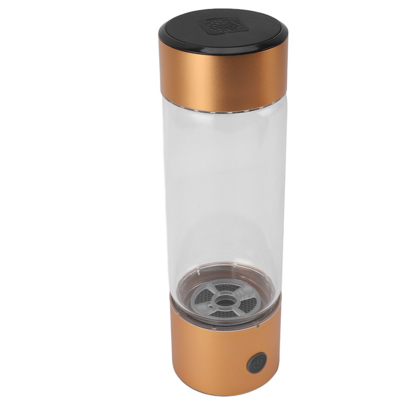 Hydrogen Water Bottle Portable 410ml Hydrogen Rich Water Glass Cup
