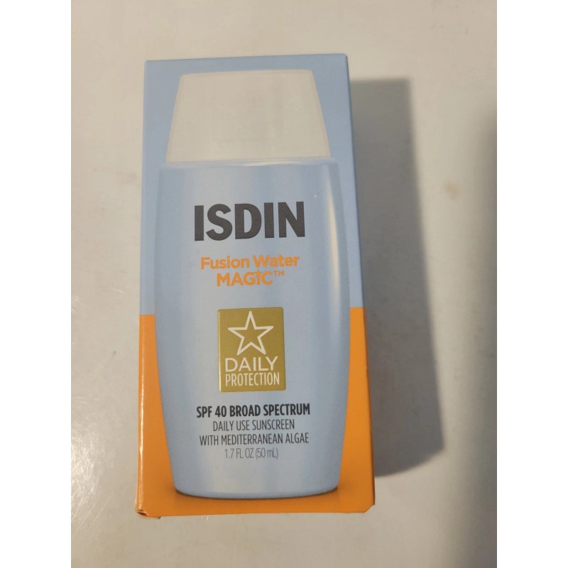 Isdin Fusion Water MAGIC, Ultralight Broad Spectrum SPF 40 Sunscreen