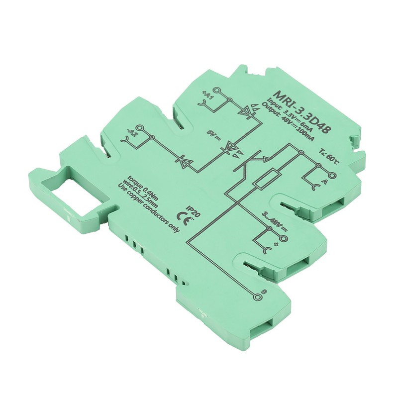 MRI-3.3D48 DC Photoelectrical Coupler Isolating PLC Relay Module Input 3.3VDC