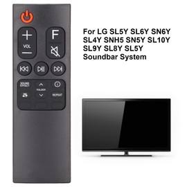 ASHATA AKB75595331 Fernbedienung für Soundbar, Fernbedienung Ersatz für LED LCD TV SL5Y SL6Y SN6Y SL4Y SNH5 SN5Y SL10Y SL9Y SL8Y SL5Y Soundbar System