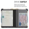 kwmobile Registration and Insurance Holder - Car Document Holder for