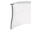 Clear Soft Vinyl Framed Shower Door Replacement Sweep and Seal,