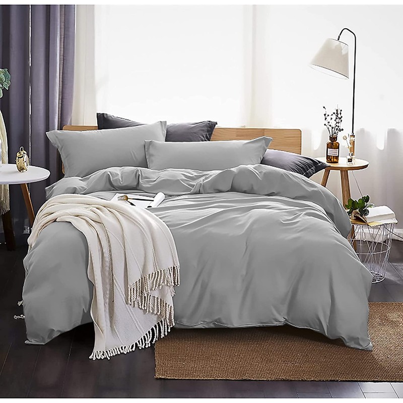 AYSW Brushed Microfibre Bed Linen, 1 Duvet Cover (135 x