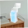 Mobestech 2-Pack Mask Glove Holder Box Transparent Storage Organizer for