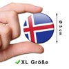 Iceland Flag Fridge Magnet Country Flags Travel Souvenir Fridge Magnet