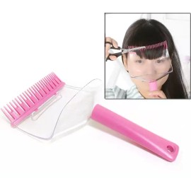 헤어셀프컷팅 빗형앞머리컷도구 Hair Self Cutting Comb Front Hair Cutting Tool