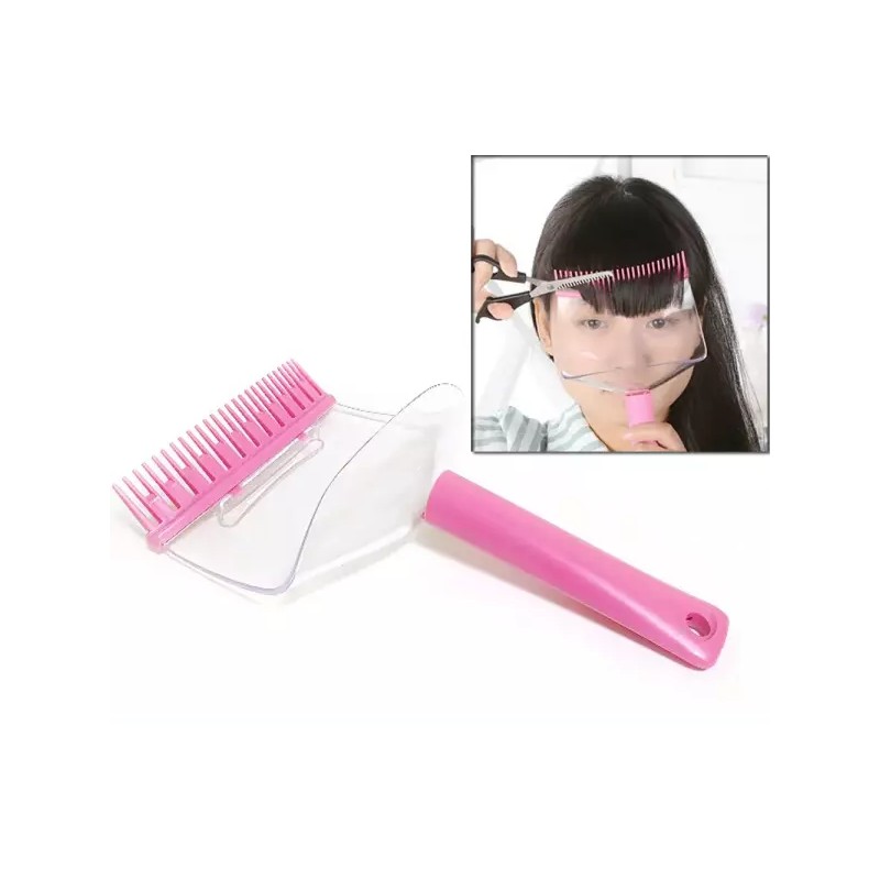 헤어셀프컷팅 빗형앞머리컷도구 Hair Self Cutting Comb Front Hair Cutting Tool
