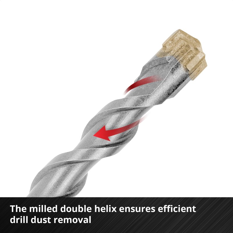 Original Einhell 7-Piece SDS Plus Hammer Drill Bit Set, 160