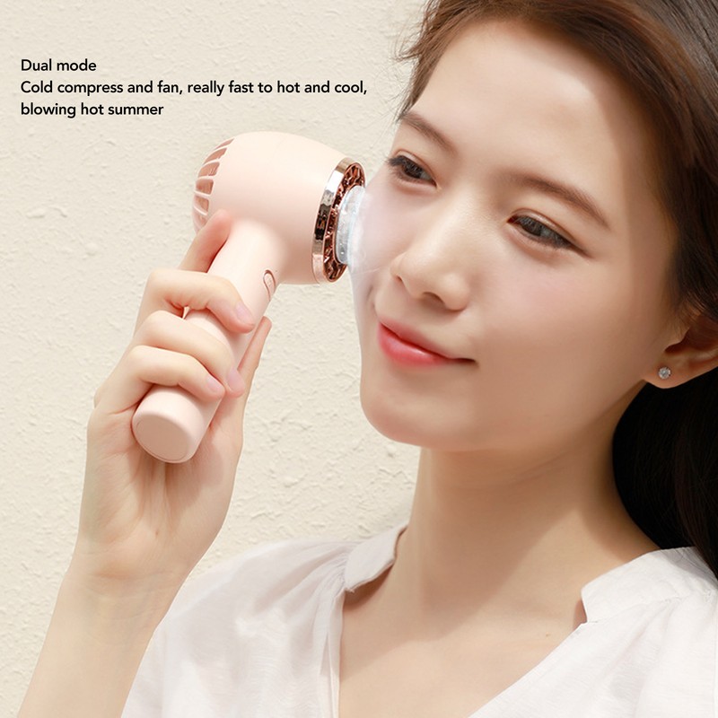 Mini Handheld Fan Portable USB Rechargeable Small Pocket Fan with