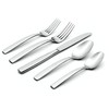 Oneida Kassia Piece Flatware Set, 20 Count, Silver