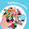 ATOMUS 200 piezas Silicon tattoo Ink Cup desechables Silicon tattoo