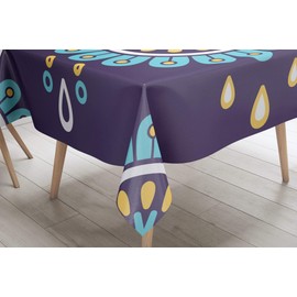 Bonamaison Kitchen Decoration, Tablecloth, 140cm x 140cm - Designed and Manufactured in Turkey