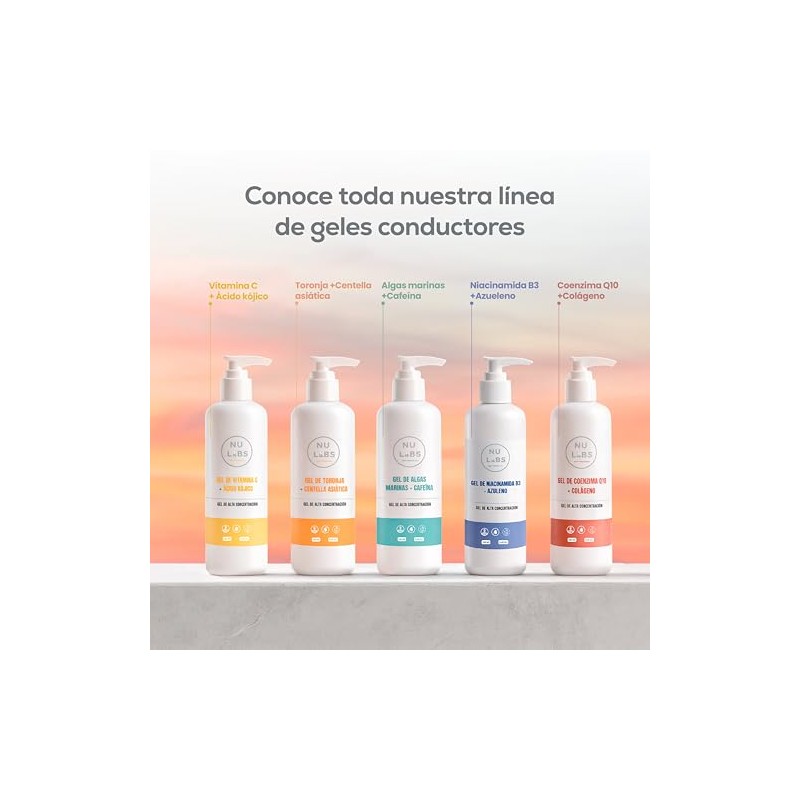 Gel Conductor para Aparatología Reductivo con Toronja, 250 mL