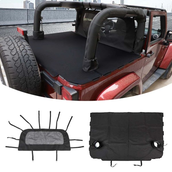 Aftermarket Branded Rear Trunk & Seat Cargo Cover Security Shield