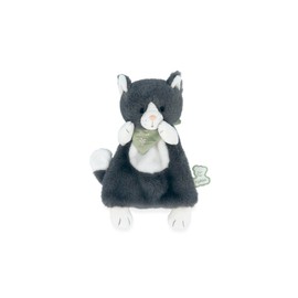 Kaloo - Les Amis - Schmusetier Chamallow die Katze - 18 cm - Grau - Sehr weiches Material - Ab Geburt, K224008