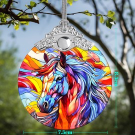 Horse Christmas Ornament, Jocidea Horse Ornaments for Christmas Tree, Horse Christmas Decor, Horse Lovers, Horse Gifts