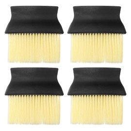 HARFINGTON 4pcs Auto Interior Dust Brush Car Cleaning Brush Duster Soft Bristles Car Detailing Brushes for Auto Dashboard Air Conditioner Vents Leather, Yellow