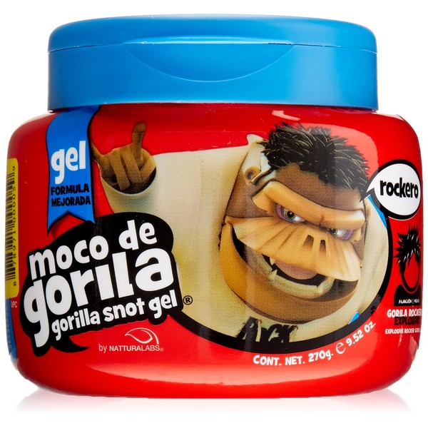 Moco De Gorilla Rockero Mega Gel, Quizz, 9.52 Ounce
