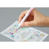 Limited Erasable Glitter Ballpoint Pen, 0.03 inch (0.7 mm), Twinkle