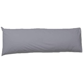 Ridas Bolster Pillowcases 100% Polycotton Blend product 5 Feet (60"), Grey