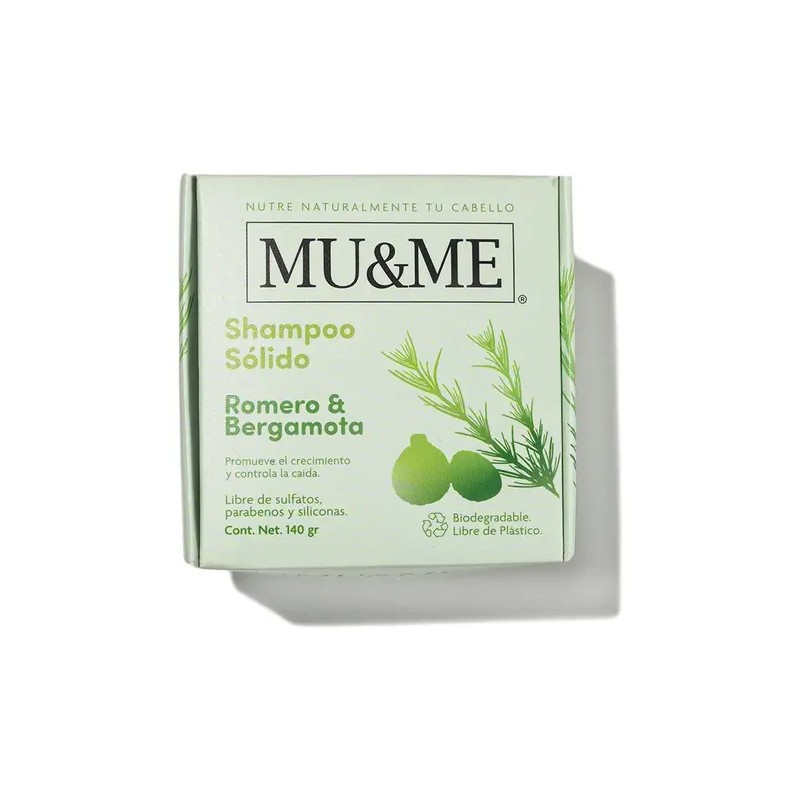 10 Shampoos Sólidos Naturales Mume 140g