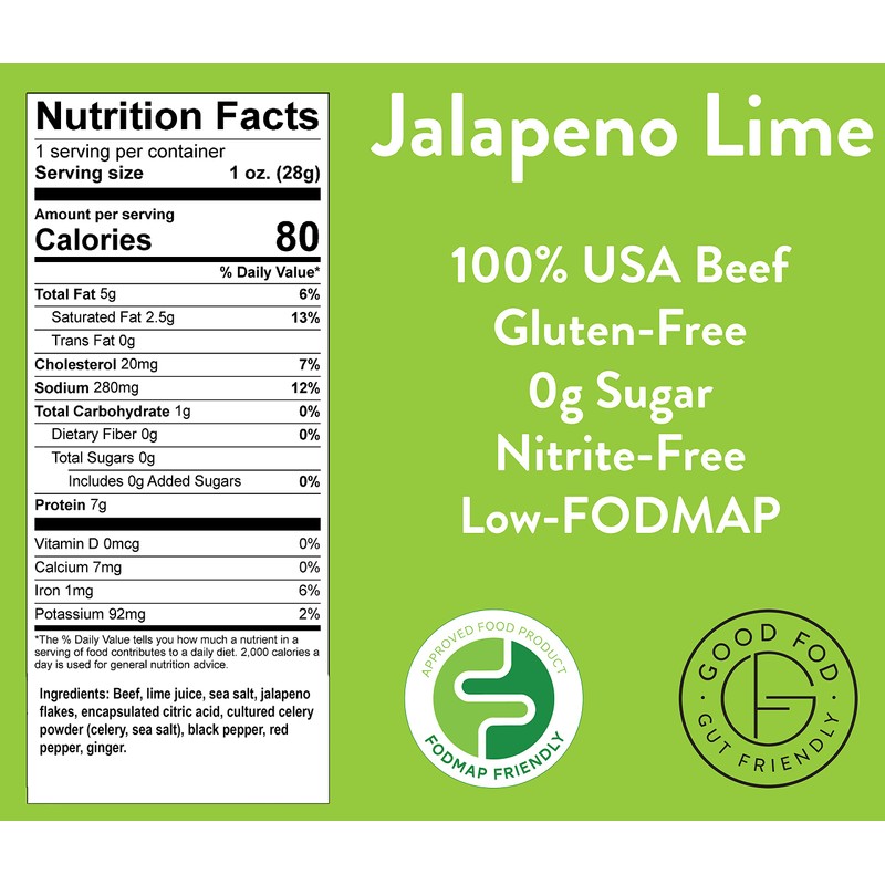 Good Fod Foods Meat Stick Variety Pack – Low FODMAP