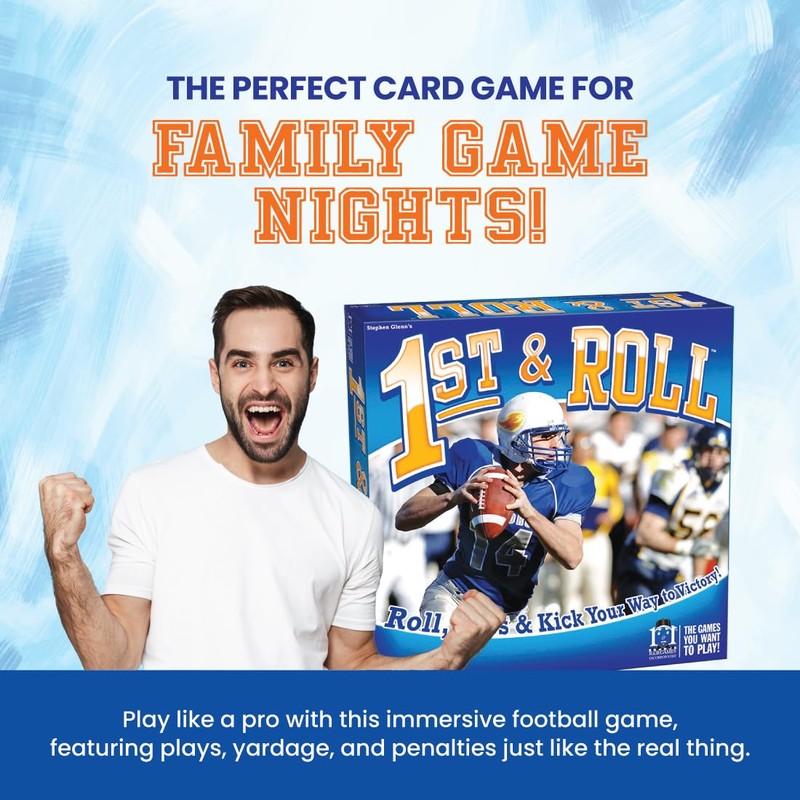 R&R Games 1st & Roll Strategy Game